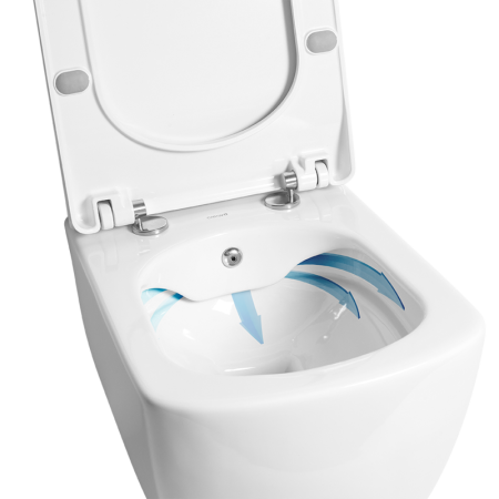 CREAVIT Крышка дюропласт с микролифтом (съемная) ELEGANT KC5030 