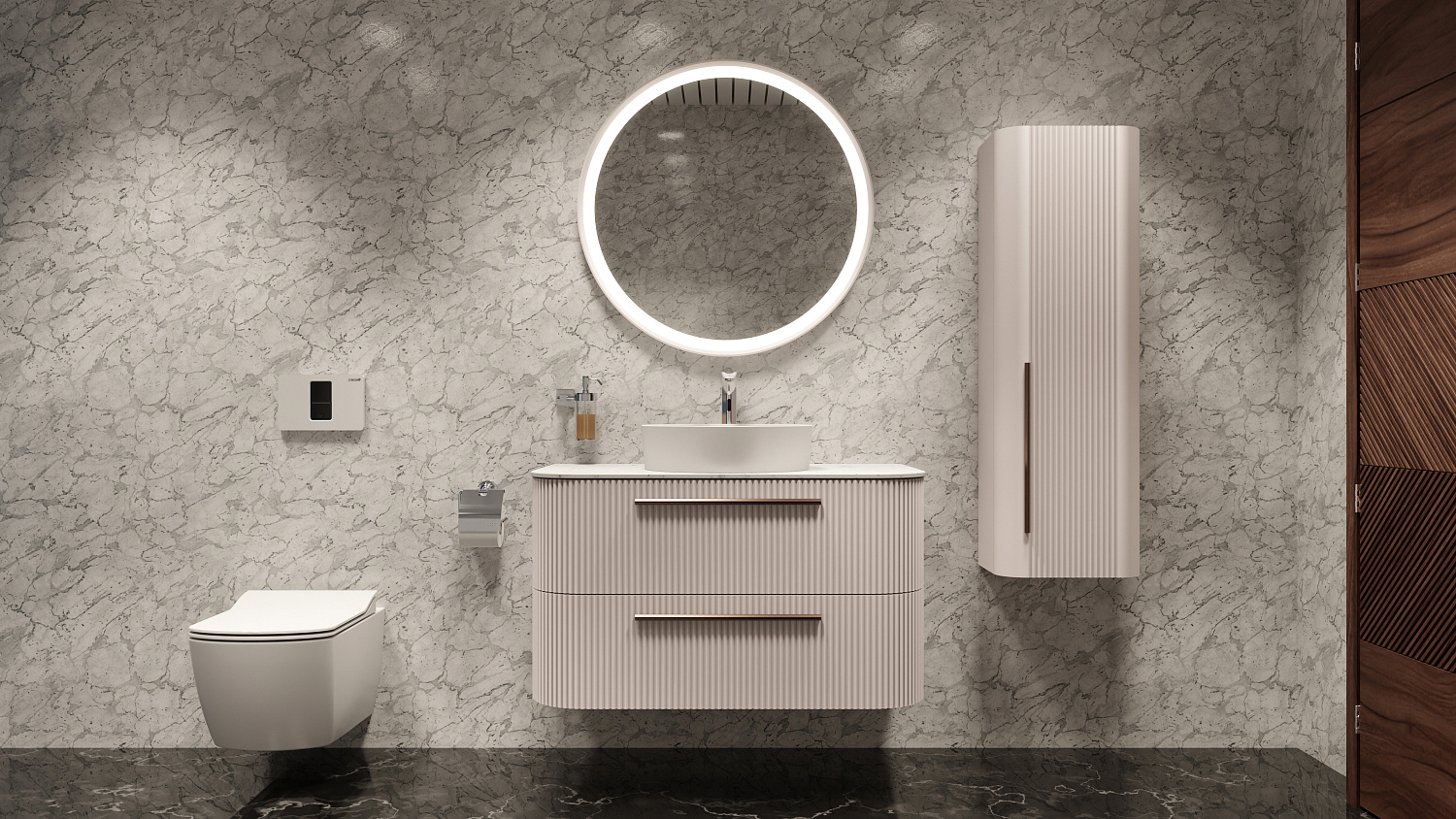 CREAVIT Крышка дюропласт с микролифтом (съемная) ELEGANT KC5030