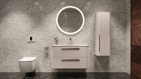 CREAVIT Крышка дюропласт с микролифтом (съемная) ELEGANT KC5030 