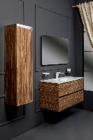 Пенал Vallessi 120*35*28,5cm  Зебрано