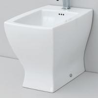 Artceram JAZZ биде напольное 54*36см с 1 отв под смеситель с креплением, цвет белый