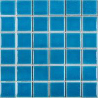 Кер. мозаика 48x48 Crackle Light Blue Glossy (LWWB80082) 306х306х6
