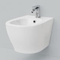 Artceram TEN 4.0  Биде подвесное 36х52, с 1 отв под смеситель, с креплениями, цвет белый (Цена по акции)