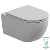 Чаша подвесного унитаза со смывом Eco Clean (Торнадо) GSG  Like LKWCSOEC000, белый глянцевый