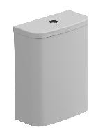 Бачок для напольного унитаза с механизмом смыва GSG Ceramic Design Like LKCIMBL000 + ACS82, белый глянцевый