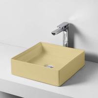 Artceram SCALINO Раковина накладная 38x38 см, цвет: giallo zinco