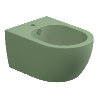 Биде подвесное GSG Ceramic Design Like LKBISO031, Salvia Matt
