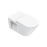 Catalano Comfort Унитаз подвесной 70x37, безободковый, смыв Tornado, покрытие Cataglaze+, цвет белый глянцевый (для маломобильных групп)