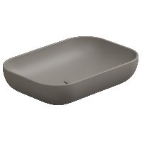 Раковина накладная 60x42 см GSG Ceramic Design Easy EALAVRE60030, Cashmere Matt