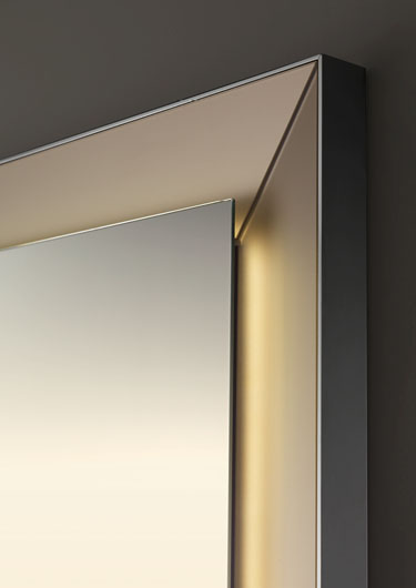 VITAGE milldue edition Majestic Тумба 1260х549хh480 мм., подвесная, с 4 выдв. ящиками. без отв. под смес., отделка зеркало Bronzo acidato/black crom 