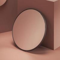 Artceram Б/С Зеркала Зеркало Ø 85 см в металлической раме с LED-подсветкой и сенсорным выключателем, цвет moka