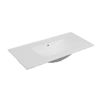 Раковина накладная Oliveeka, белая, NS100