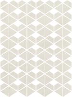 Cava White Mosaic. D. 22.8x27.1