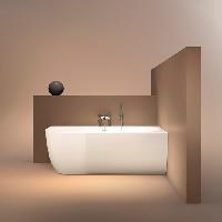 Gruppo Treesse Cora Ванна 170x75x60h см акриловая пристенная в правый угол, белая глянцевая