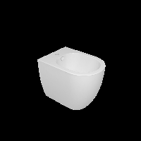 Биде приставное GSG Ceramic Design Like LKBI01000, белый глянцевый