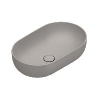 Catalano SFERA Раковина 60x37 h16 накладная, без отв. под смеситель, покрытие Cataglaze+, цвет Tortora Satinato