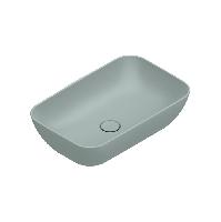 Catalano GREEN Раковина 60x38 h15 накладная, без отв. под смеситель, покрытие Cataglaze+, цвет Aqua Satinato