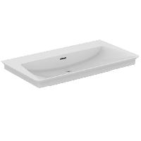 Ideal Standard La Dolce Vita Раковина 860х470хh125 мм, подвесная/накладная, без отв, с переливом и крепежом, цвет: белый глянец