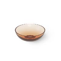 DEA DESIGN Washbasins Раковина настольная 30x30xh16 см, материал: Glasstech прозрачная смола, цвет: Sunset R1