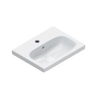 Catalano ALVEA Раковина 45x35, с 1 отв. под смеситель, покрытие Cataglaze+, цвет белый глянцевый