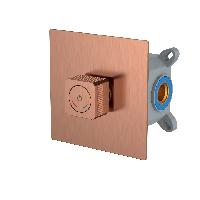 Смеситель автоматический встроенный QUAD Copper Brushed