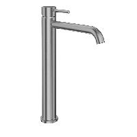Kerama Marazzi Смеситель для раковины ETERNA однорычажный, высокий, без донного клапана 3/8”, нержавеющая сталь