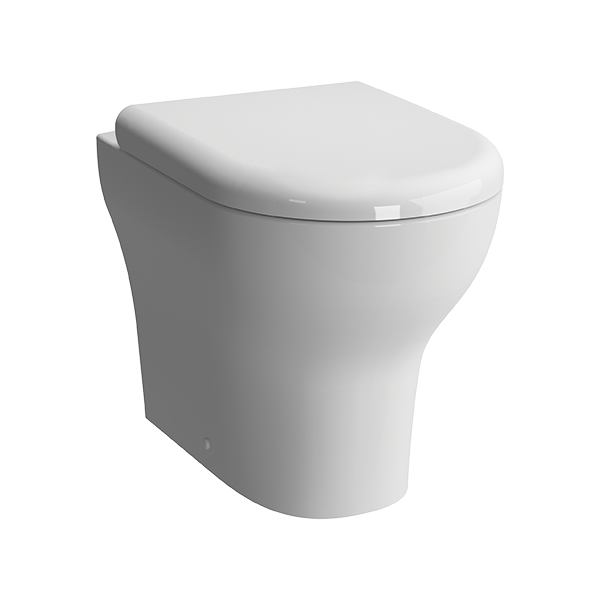 Приставной унитаз Zentrum, цвет белый 