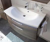 Puris Vuelta, раковина из минерального литья с LED подсветкой 900 мм, цвет белый