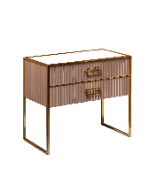 Тумба MONACO 100см  h84см  белая глянец +  золото  под раковину моноблок