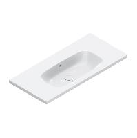 Catalano ALVEA Раковина 100x46, без отв. под смеситель, покрытие Cataglaze+, цвет белый глянцевый