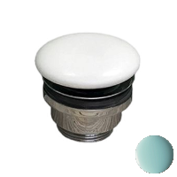 Донный клапан универсальный 1”1/4 с керамической крышкой GSG Ceramic Design PILTONUNIAR037, Ice Matt