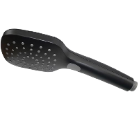 Ручной душ Remer 318CPNOX, черный матовый