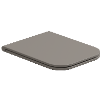Крышка с сиденьем для подвесного унитаза с микролифтом GSG Ceramic Design Brio BRCOPRSLTICR030, Cashmere Matt