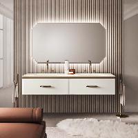 VITAGE milldue edition Зеркало CRYSTAL 1620х884х30 мм., со светодиодной подсветкой