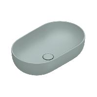 Catalano SFERA Раковина 60x37 h16 накладная, без отв. под смеситель, покрытие Cataglaze+, цвет Aqua Satinato