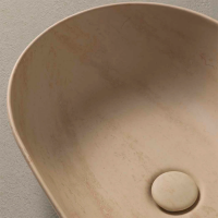 GLOBO Выпуск для раковины без перелива,  цвет travertino