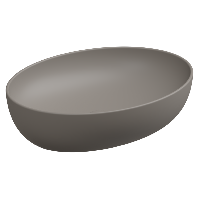 Раковина накладная 55x42 см GSG Ceramic Design Easy EALAVOV55030, Cashmere Matt