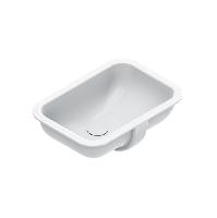 Catalano Italy Раковина 50*35см встраиваемая под столешницу с переливом, без отв. под смеситель, покрытие Cataglaze+, цвет белый глянцевый