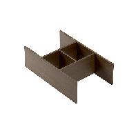 EMCO EVO Вставка 300х106х373 мм., для выдвижных ящиков, для баз 9583 274/275 20/21/22 отделка Walnut