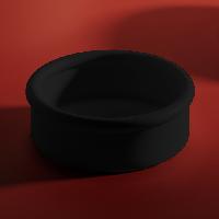 ARTCERAM Brera Раковина настольная Ø 43 см, цвет черный матовый