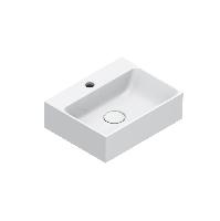 Catalano PREMIUM Раковина 40x32, с 1 отв. под смеситель, покрытие Cataglaze+, цвет белый глянцевый