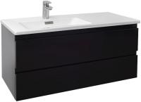 EB1318-J53  MADELEINE Тумба для раковины 100 см, цвет матовый черный