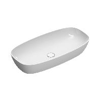 Catalano ALVEA Раковина 80x40 накладная, без отв. под смеситель, покрытие Cataglaze+, цвет белый глянцевый