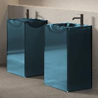 DEA DESIGN Pedestal Basin Раковина напольная 495х455хh880 мм, цвет dark blue