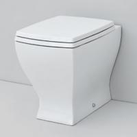 Artceram JAZZ Унитаз приставной слив универсальный 54*36см c креплением, цвет белый