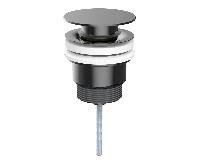 AQG, универсальный донный клапан click-clack, цвет оружейная сталь (PVD)