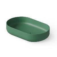 DEA DESIGN Раковина настольная 550х340хh120 мм, цвет classic green