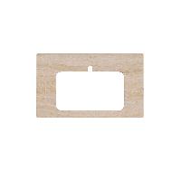 Kerama Marazzi Столешница из керамогранита Риальто 80, бежевая