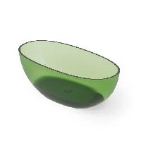 DEA DESIGN Nature Ванна отдельностоящая 165x80xh58 см, материал: Glasstech прозрачная смола, цвет: Emerald R3