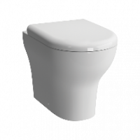 Приставной унитаз Zentrum, цвет белый